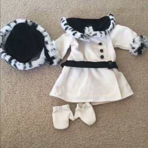 American girl-Samantha’s Fancy coat set